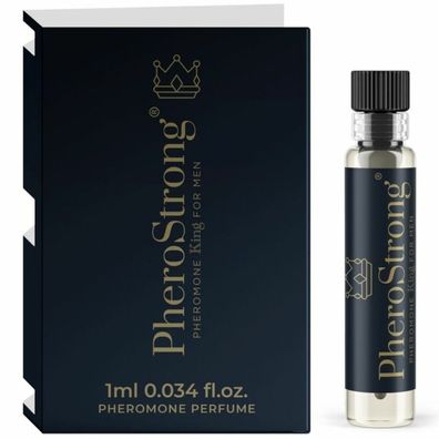 Pherostrong SAMPLE King Pheromone Parfüm für Männer pheromone Parfüm Spray 1ml