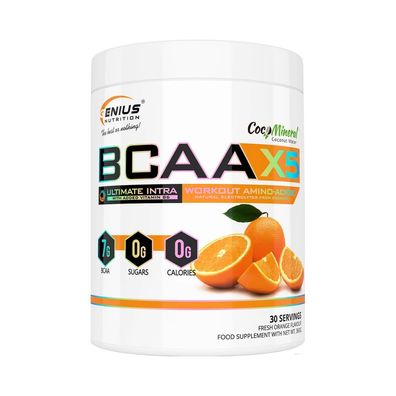 Genius Nutrition BCAA-X5 (360g) Orange