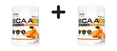 2 x Genius Nutrition BCAA-X5 (360g) Orange