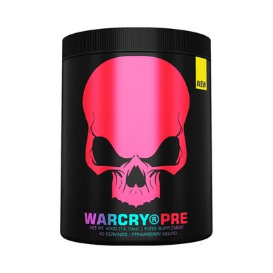 Genius Nutrition WARCRY Pre (400g) Strawberry Mojito