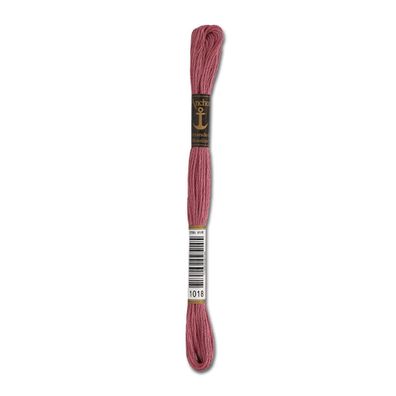 8m Anchor Stickgarn - Farbe 1018 - altlila mittel