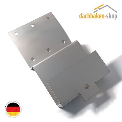 Dachhaken für flache Betondachsteine(Tegalit)2mm Doppeldeckung Edelstahl 1.4301(0128)