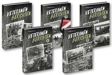 Veteranen berichten - 5 Bände (Band 1-5) im Sparpaket!