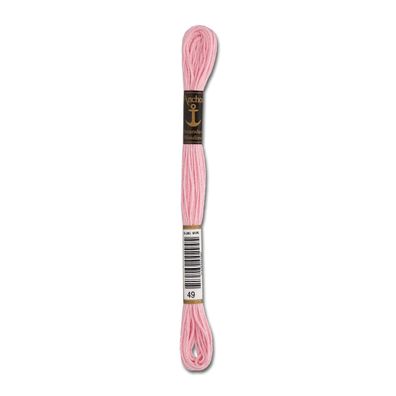 8m Anchor Stickgarn - Farbe 49 - himbeerrosa