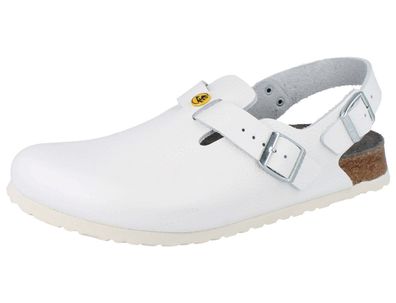 Birkenstock Tokio ESD Damen Berufsschuhe Clogs normale Weite weiss