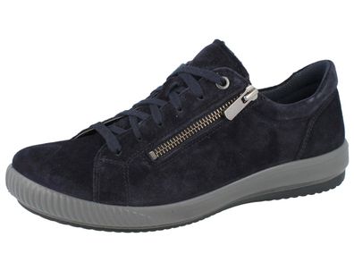 LEGERO Tanaro 5.0 Damen Halbschuhe Sneaker Schnürschuhe blau oceano Veloursleder