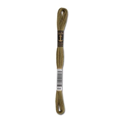 8m Anchor Stickgarn - Farbe 856 - braunoliv