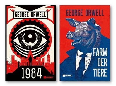 Buch Paket George Orwell 1984 und Farm der Tiere