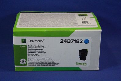 Lexmark 24B7182 Toner Cyan -A