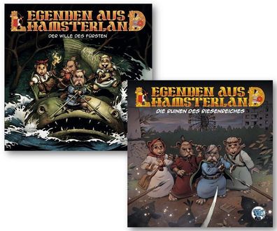 Comic Buchpaket Legenden aus Hamsterland - Band 1 + Band 2