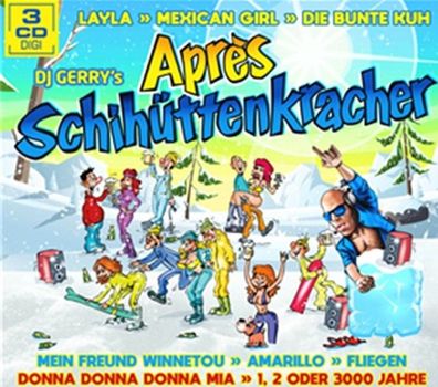 Dj Gerry'S Après Schihüttenkracher 3er CD Schlager Party Fetenhits Musik