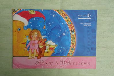 alte CD-Lux Adventskalender Weihnachten Kataloge Prospekte 2005/2006 2006/2007