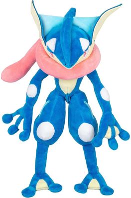 Greninja Pokemon Kuscheltier Plüschfigur - 35cm große Takara Quajutsu Plüschfiguren