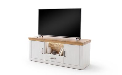 Lowboard Marlis 7 Pinie Aurelio Nb 154x62x50 cm TV-Board Wohnzimmer