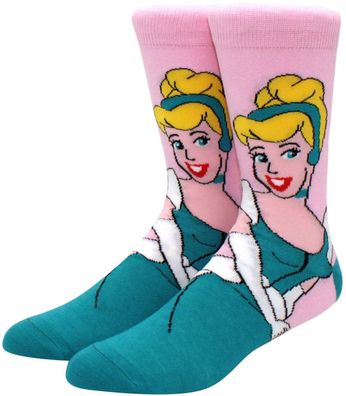 Cinderella Lustige Motivsocken - Disney Aschenputtel 360° Motiv-Socken