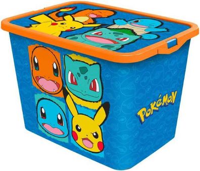 Pokemon Spielzeug-Click Box Aufbewahrungsbox Ideale Aufbewahrungslösung für Spielzeug