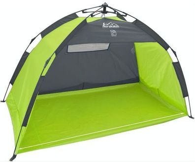 Strandmuschel XL Norskskin Pop up Quick Automatik Beach Zelt Sonnenschutz UV80+