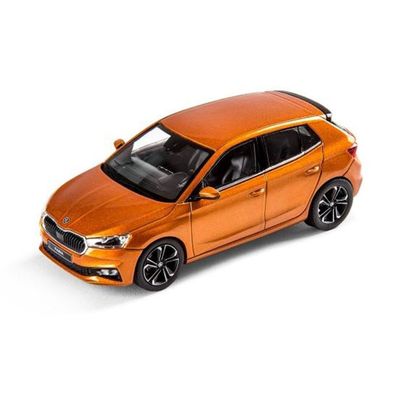 Original Skoda Fabia A07 Modellauto 1:43 Phoenix Orange Miniatur 6VA099300A2Z