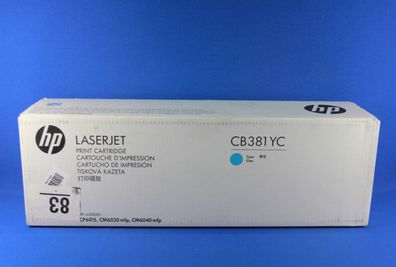 HP CB381YC Toner Cyan CM6030 (entspricht CB381A ) -B