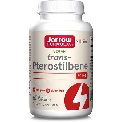 Jarrow Formulas, Trans-Pterostilbene, 50mg, 60 Veg. Kapseln