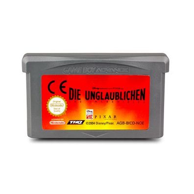 GBA Spiel Disney Pixar Die Unglaublichen