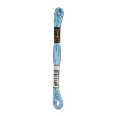 8m Anchor Stickgarn - Farbe 1038 - mittelozean