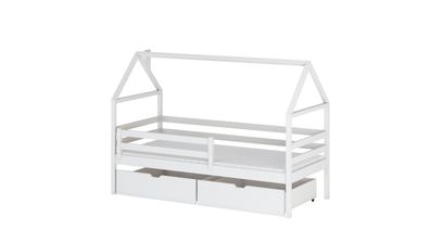 Furnlux Classic Hausbett ARON - Weiß - 98 x 198 x 133 cm