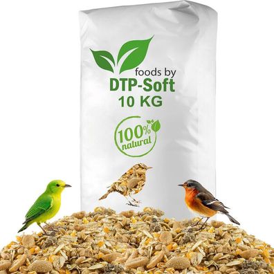 Fettfutter Ganzjahres Wildvogelfutter Mischfutter Streufutter (10KG)