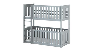 Furnlux Classic Etagenbett KONRAD - Grau - 88 x 208 x 175 cm