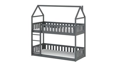 Furnlux Classic Hausbett POLA - Grau - 88 x 208 x 193 cm