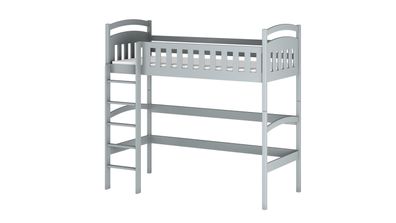 Furnlux Classic Hochbett MIA - Grau - 98 x 188 x 174 cm