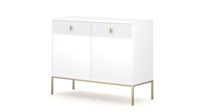 Furnlux Classic Sideboard Maggiore - Weiß - 104 x 39 x 83 cm