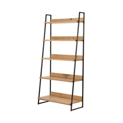 Furnlux Premium Vitrinenschrank INDUS - Beige - 90 x 43 x 190 cm