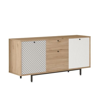 Furnlux Classic Sideboard CREA - Beige - 160 x 45 x 74 cm