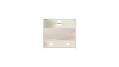 Furnlux Classic Nachttisch VISION - Weiß - 55 x 40 x 49 cm