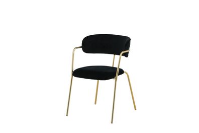 Furnlux Classic Esszimmerstuhl ARROW - Schwarz - 58 x 61 x 79 cm