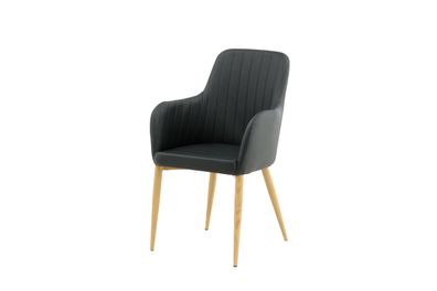 Furnlux Classic Esszimmerstuhl Comfort - Schwarz - 57 x 62 x 93 cm