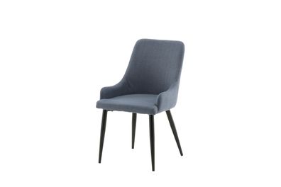 Furnlux Classic Esszimmerstuhl PLAZA - Blau - 49 x 58 x 86 cm
