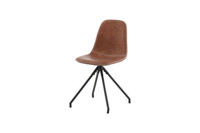 Furnlux Classic Esszimmerstuhl Polaroid - Braun - 44 x 54 x 88 cm