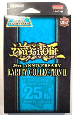 Yu-Gi-Oh - 25th Anniversary Rarity Collection 2 Tuckbox - 2 Booster Packs der 1. Aufl