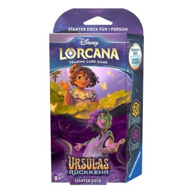 Disney Lorcana: Ursulas Rückkehr - Starter Deck Bernstein und Amethyst (Deutsch)