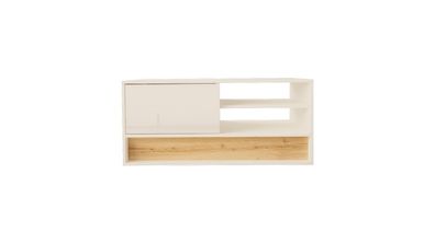 Furnlux Classic Couchtisch VISION - Weiß - 100 x 45 x 45 cm