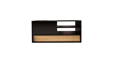 Furnlux Classic Couchtisch VISION - Schwarz - 100 x 45 x 45 cm