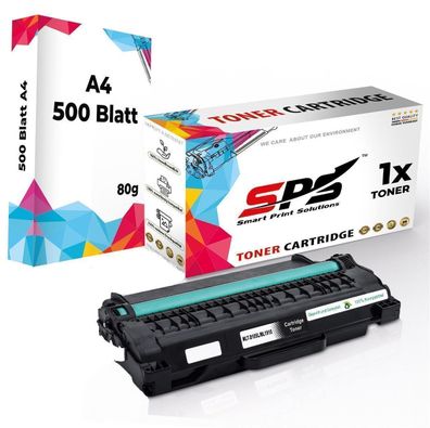 Druckerpapier A4 + 1x Kompatibel für Samsung SCX-4623F Toner 105L MLT-D105L Schwarz