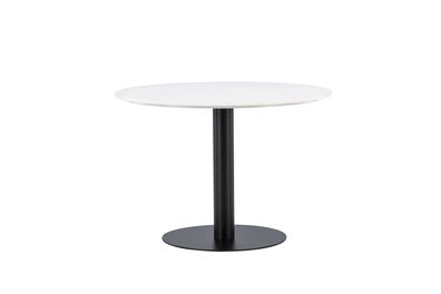 Furnlux Classic Esstisch RAZZIA - Weiß - 106 x 106 x 75 cm