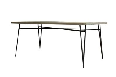 Furnlux Premium Esstisch ADESSO - Beige - 180 x 80 x 76 cm
