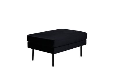 Furnlux Classic Hocker ZOOM - Schwarz - 85 x 64 x 47 cm