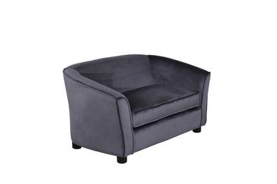 Furnlux Classic Kindersofa MÅNA - Grau - 98 x 62 x 52 cm