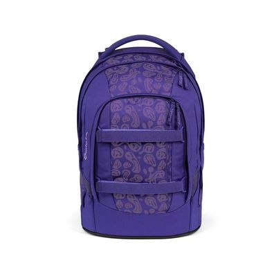 Satch Pack Schulrucksack Bright Faces lila 30l Rucksack Schulranzen