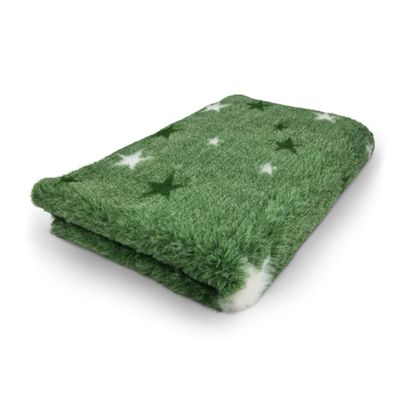 Vet Bed Hundedecke Hundebett Schlafplatz 100 x 75 cm Starry Night grün